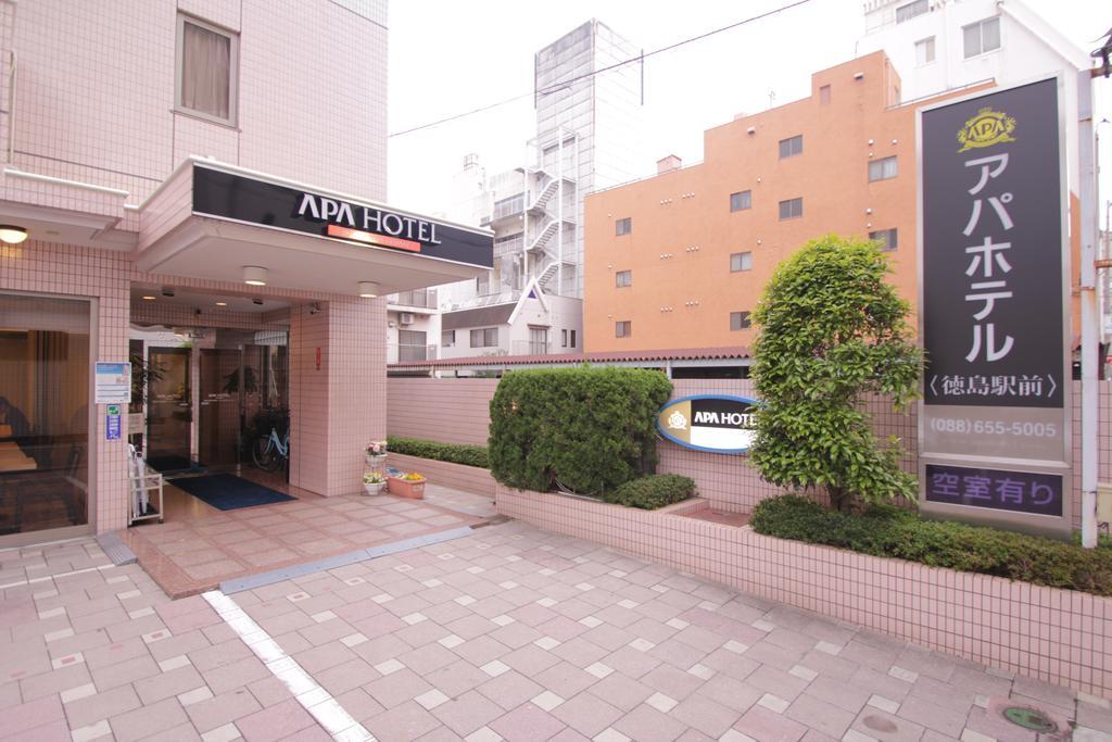 Apa Hotel Tokushima Ekimae Dış mekan fotoğraf