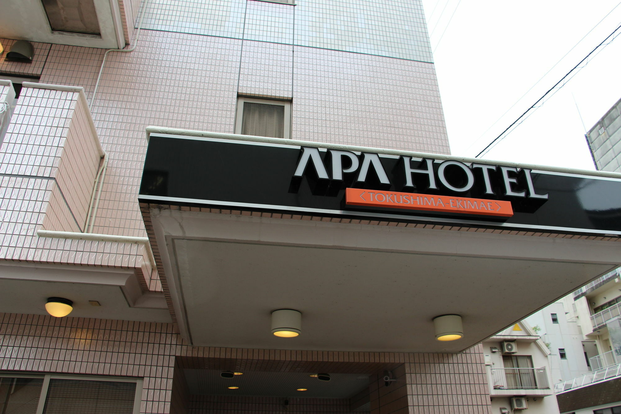 Apa Hotel Tokushima Ekimae Dış mekan fotoğraf