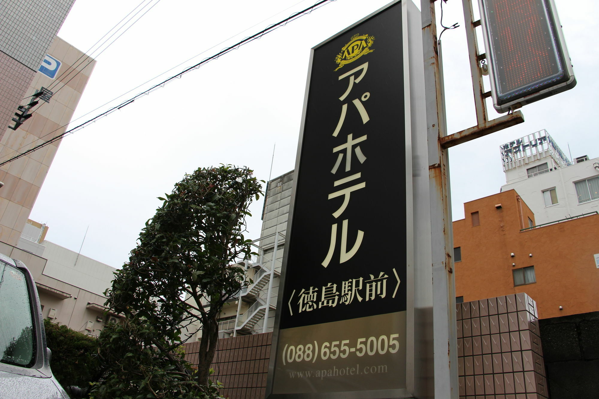 Apa Hotel Tokushima Ekimae Dış mekan fotoğraf